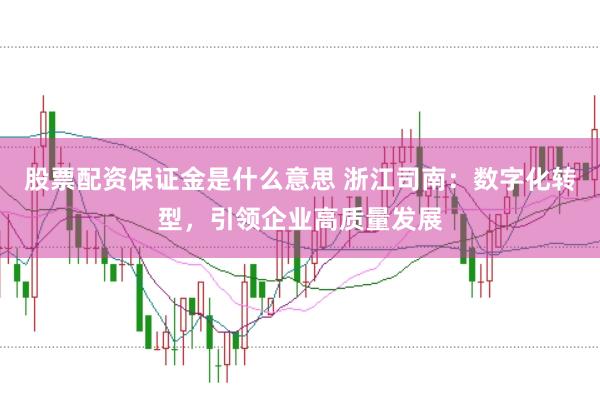 股票配资保证金是什么意思 浙江司南：数字化转型，引领企业高质量发展