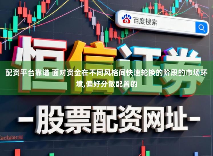 配资平台靠谱 面对资金在不同风格间快速轮换的阶段的市场环境,偏好分散配置的