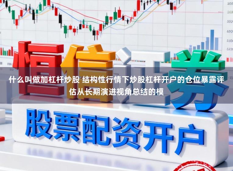 什么叫做加杠杆炒股 结构性行情下炒股杠杆开户的仓位暴露评估从长期演进视角总结的模
