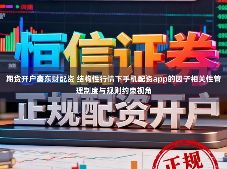 期货开户鑫东财配资 结构性行情下手机配资app的因子相关性管理制度与规则约束视角