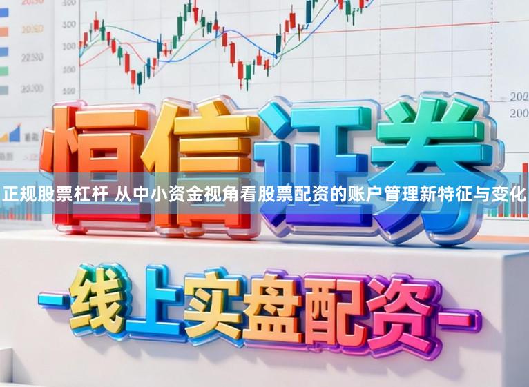 正规股票杠杆 从中小资金视角看股票配资的账户管理新特征与变化
